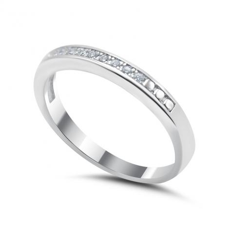 Серебряное кольцо, вставка: куб.цирконий, арт.:2111329937a, SilverWings, рис. 1