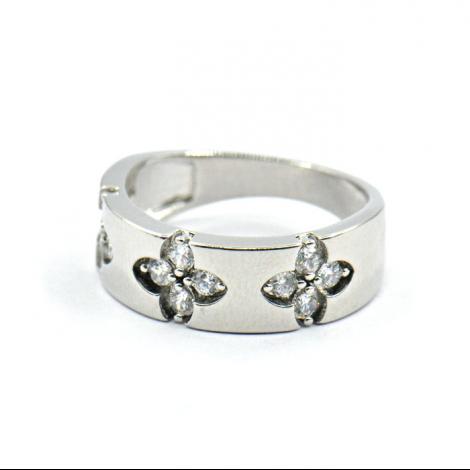 Кольцо, вставка: куб.цирконий, арт.:212211366a, SilverWings, рис. 1