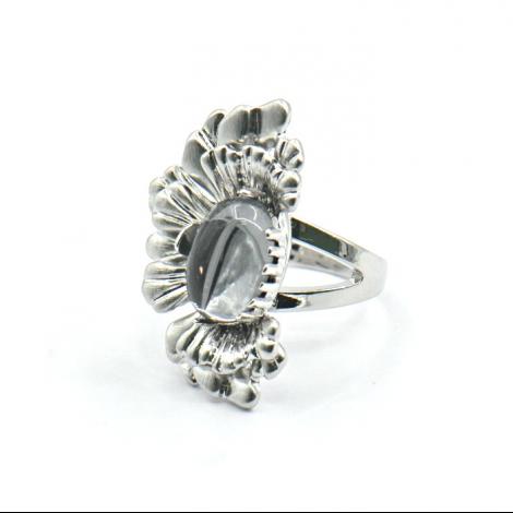 Кольцо, вставка: стекло ювелирное, арт.:21238926036t, SilverWings, рис. 1
