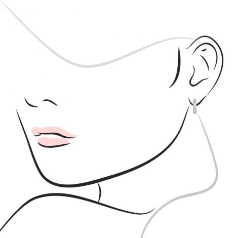 Серьги, вставка: куб.цирконий, арт.:2211321499, SilverWings, рис. 2