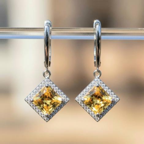 Серьги, вставка: куб.цирконий, арт.:2212732742u, SilverWings, рис. 3