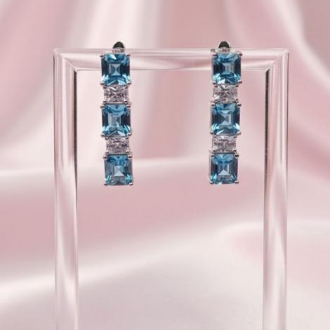 Серьги, вставка: куб.цирконий, арт.:2212732769n, SilverWings, рис. 3