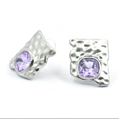 Серьги, вставка: кристалл сваровски и., арт.:22238925459f, SilverWings, рис. 1