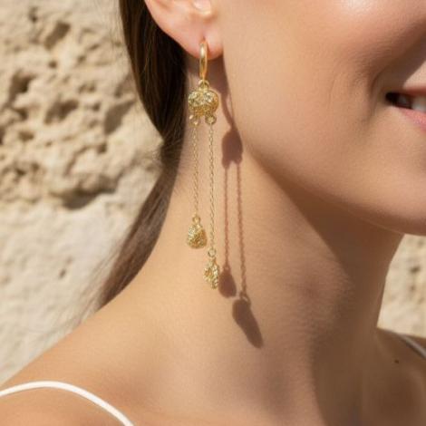 Серьги, арт.:222401432gp, SilverWings, рис. 2