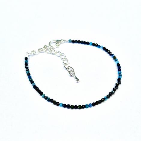 Браслет, вставка: хризоколла, арт.:2413611693, SilverWings, рис. 1