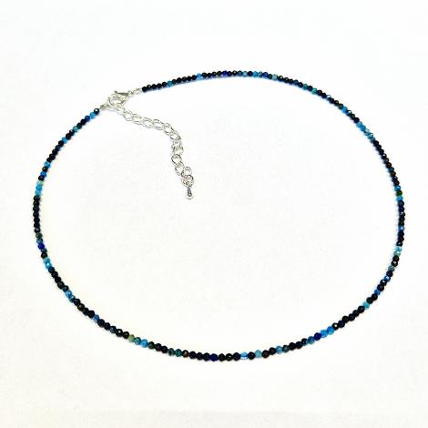 Колье, вставка: хризоколла, арт.:2513611693, SilverWings, рис. 1