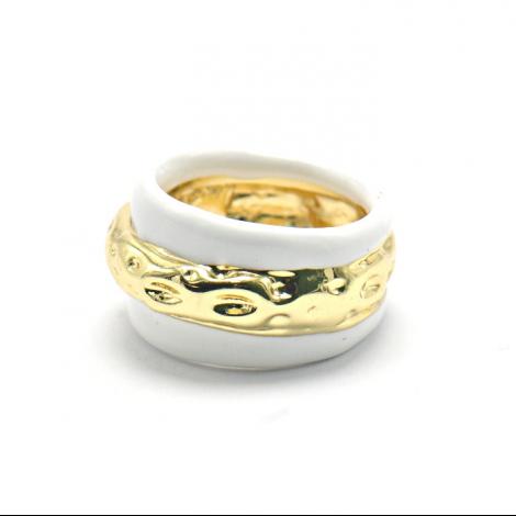 Кольцо, вставка: керамика, нанокристалл, арт.:r815354r-802gp-a, SilverWings, рис. 1